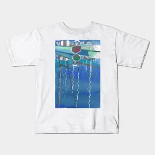 Portishead Marina reflections 2 Kids T-Shirt